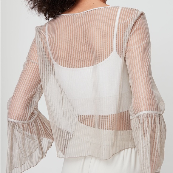 Babaton Humbert blouse in pink - Picture 4 of 11